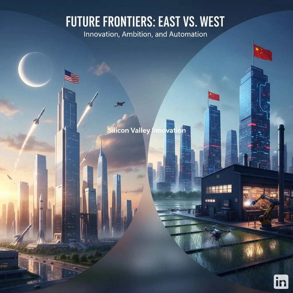 Illustration for “China is betting on applied AI, not AGI”