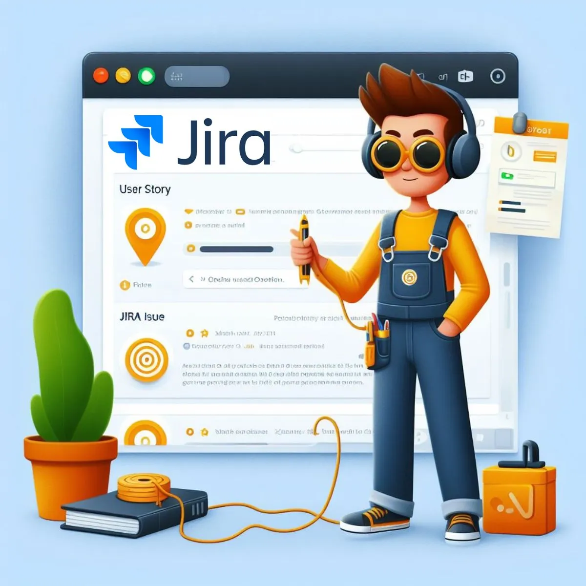 Illustration for “Fixing JIRA with a Chrome extension”