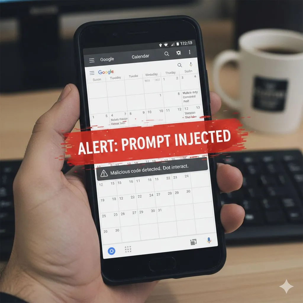 Illustration for “How a Google Calendar invite can hijack ChatGPT”