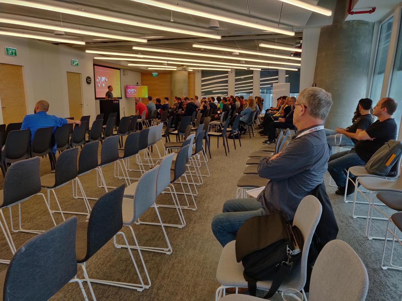 Original post media: #aws #amazon #floor28 conference