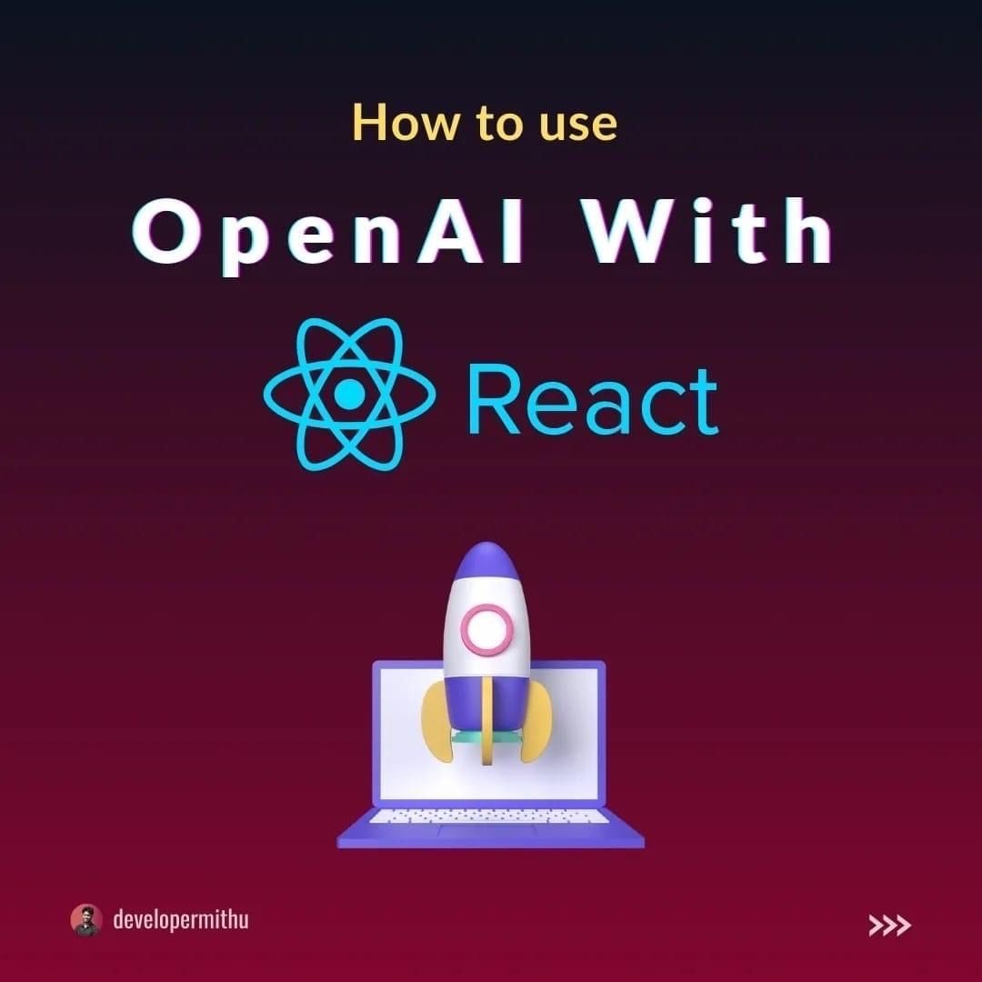 מדיה מהפוסט המקורי: ChatGPT in React.js איך להרים ב-5 דקות עבודה