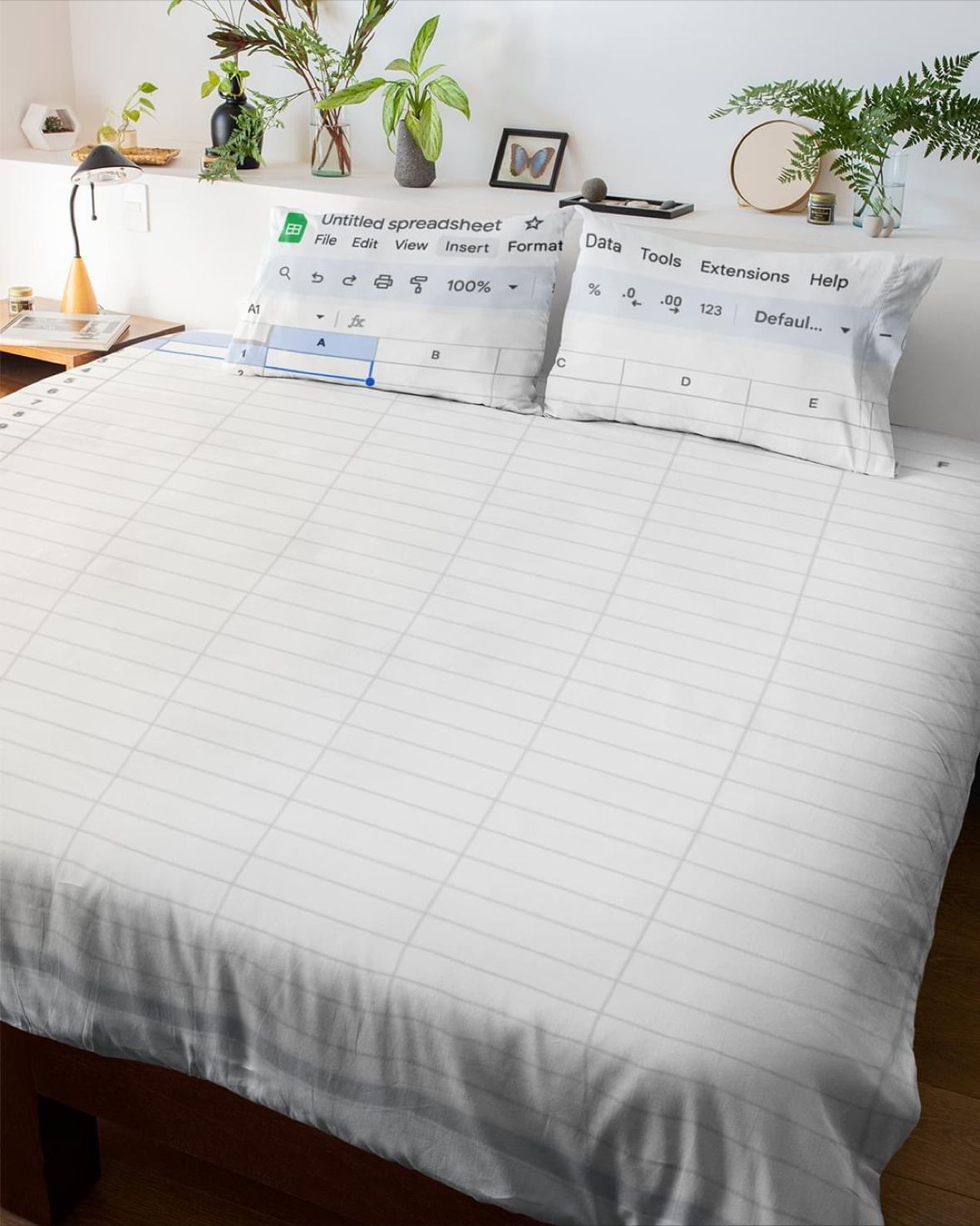 Original post media: "Hey Google, put a sheet on my bed" 🎙