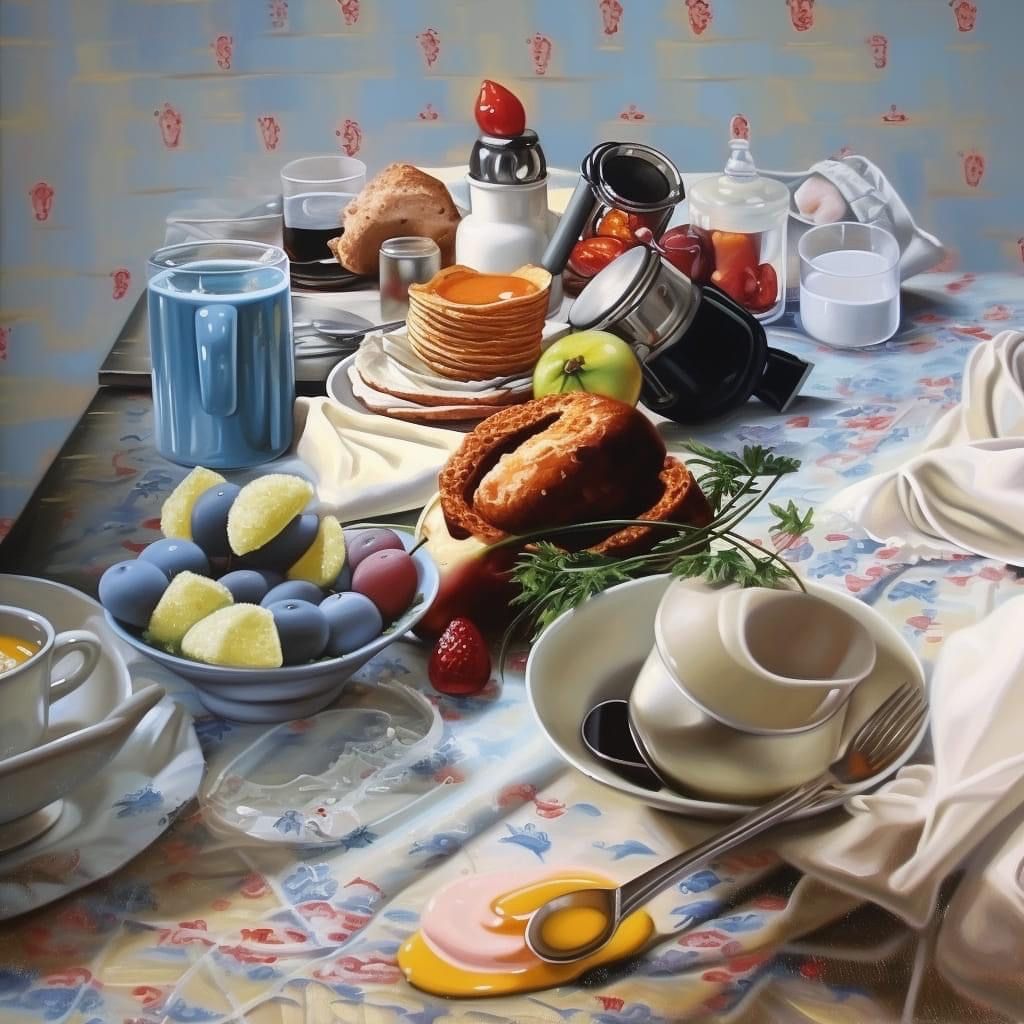 Original post media: When you come hungry to the museum