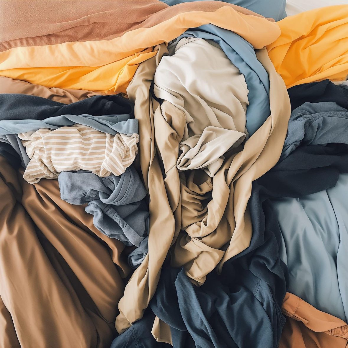 Original post media: Laundry art