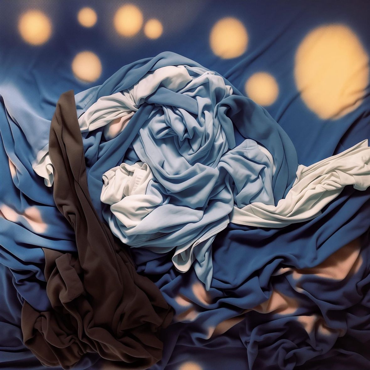 Original post media: Laundry art