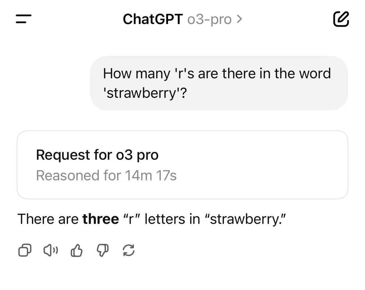 Illustration for “o3-pro can overthink even the simplest prompts”