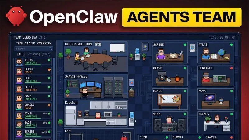Illustration for “Running a company on $400 a month with OpenClaw Agents”