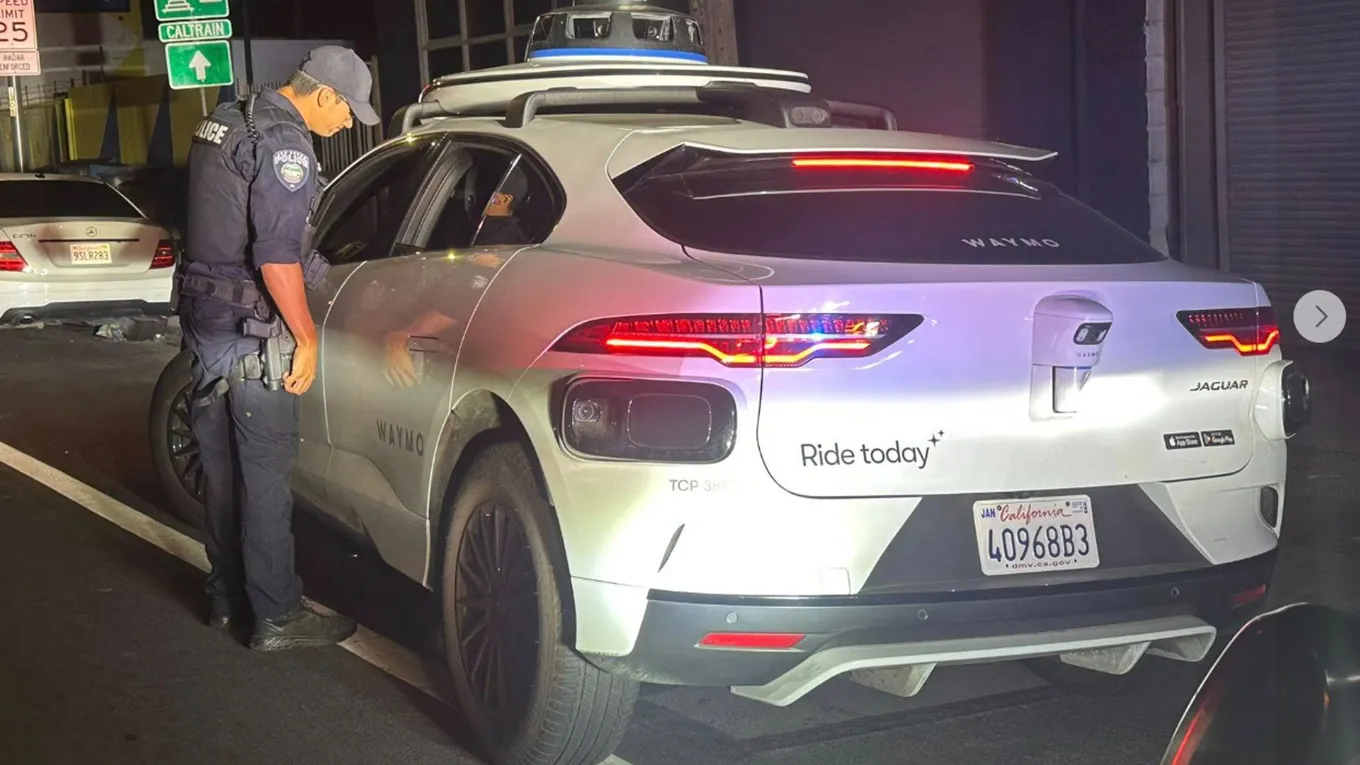 Illustration for “When a Waymo breaks a law written for humans”